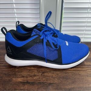 Reebok Mens Blue Running Shoes Sneakers Size 11